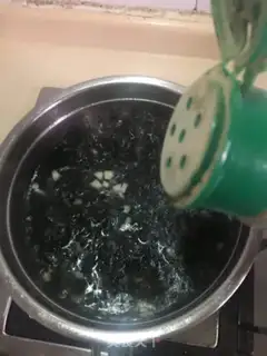 Make ♪ Purple meatball soup ♪ step 4