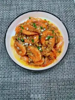 Make Garlic shrimp step 12