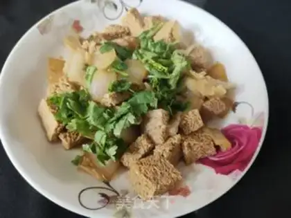 Make Frozen tofu cabbage step 8
