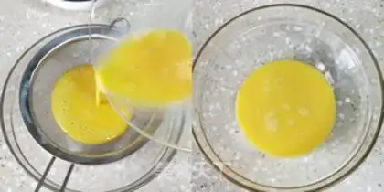 Make Frozen eggs step 2