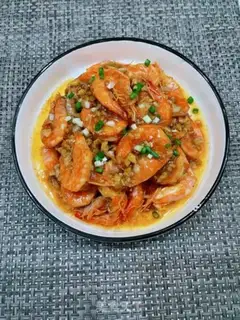 Make Garlic shrimp step 13