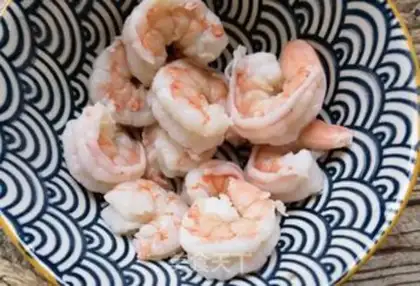 Make Shrimp in the corn bean step 5