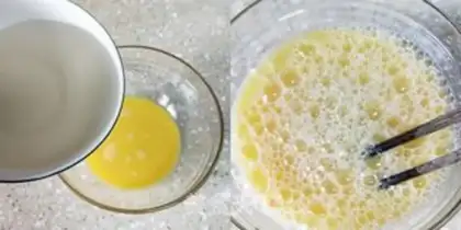 Make Frozen eggs step 3