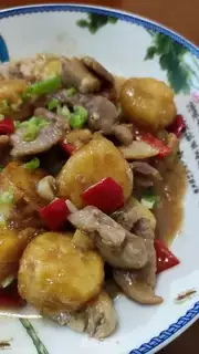 Make Red burning Japanese tofu step 11
