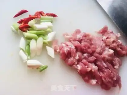 Make Garlic fried meat step 2