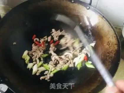 Make Garlic fried meat step 4