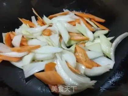 Make Onion wooded eggs step 5