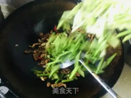 Make Garlic fried meat step 6