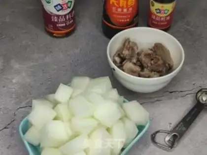 Make Bone-burning melons step 2