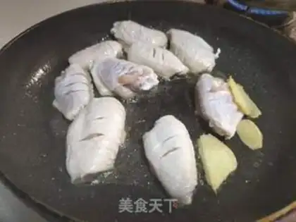 Make Red fried chicken step 1