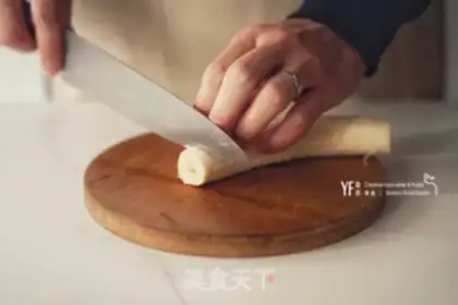 Make Caramel banana Napoleon step 7