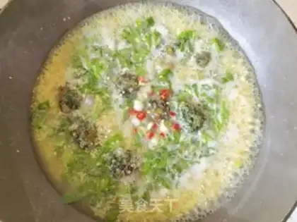 Make The rice rice from the croquettes step 7