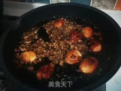 Make Coca-Face Eggs step 5