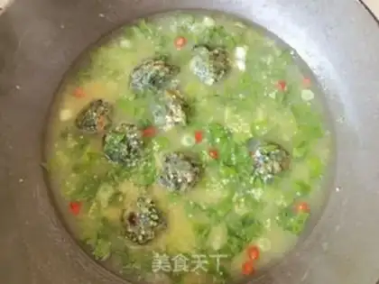 Make The rice rice from the croquettes step 8