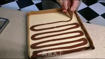 Make Chocolate-leaved fruit cake rolls step 15