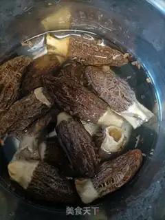 Make Sheep belly chicken gravy soup step 1