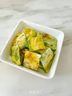 Make cucumber omelet step 3