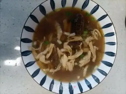 Make Sheep belly chicken gravy soup step 9