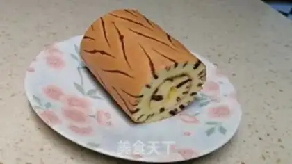 Make Chocolate-leaved fruit cake rolls step 25