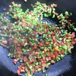 Make Shrimp rice step 5