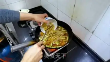 Make Bean bean noodle step 9