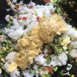 Make Shrimp rice step 10