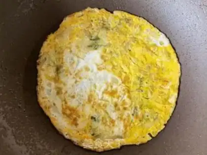 Make Pippie egg pancakes step 12
