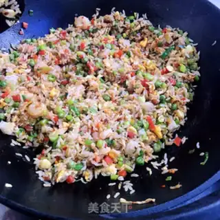 Make Shrimp rice step 12