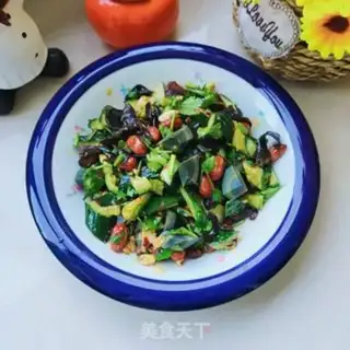 Make cucumber with pineapple eggs step 5