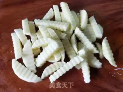 Make Wolftooth potatoes step 1