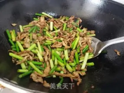 Make Garlic fried meat step 2