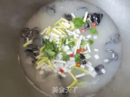 Make Duck rack fan soup step 8