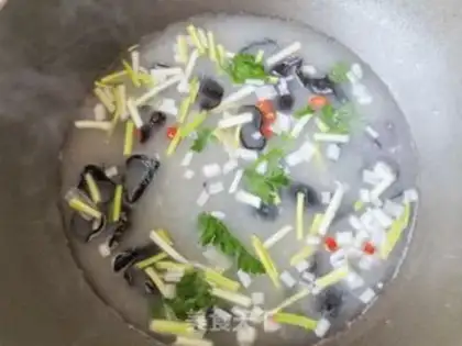 Make Duck rack fan soup step 9