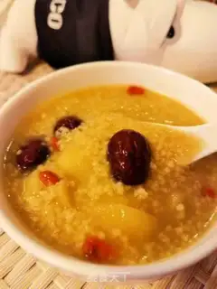 Make Apple rice porridge step 4