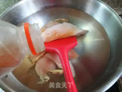 Make Cheese with chicken chest step 1