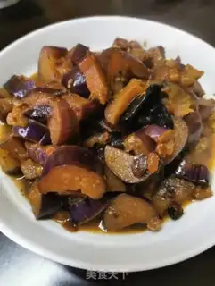 Make Soybeans and eggplant step 5