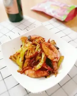 Make Shrimp with casserole step 7