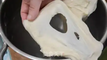 Make Light cream milk toast step 1