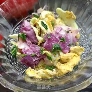 Make Three-coloured police petals fried eggs step 11