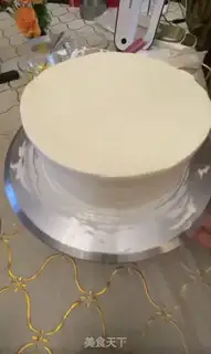 Make Eight-inch birthday cake step 9