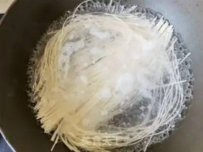 Make Champagne noodles step 6