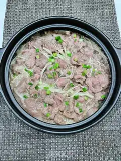 Make Golden pins and mushroom beef step 11