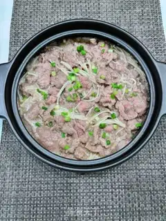 Make Golden pins and mushroom beef step 12