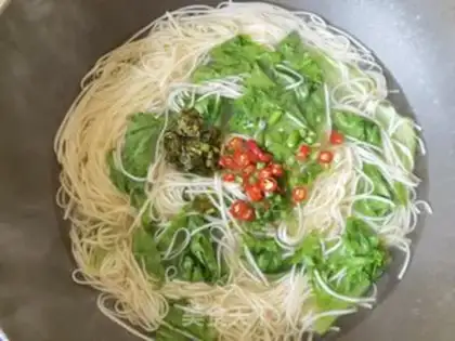 Make Champagne noodles step 10
