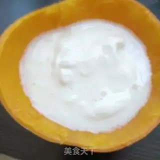 Make Mango strawberry yogurt step 3