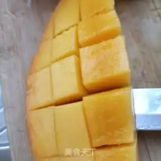 Make Mango strawberry yogurt step 5