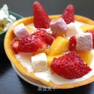 Make Mango strawberry yogurt step 8