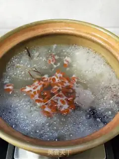 Make Five fingers of peach soup step 7