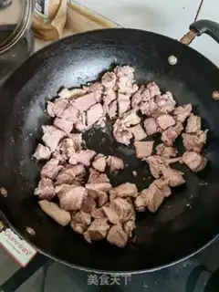 Make Cinnamon beef step 1