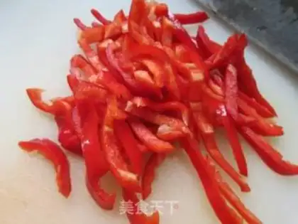 Make Paprika and mushrooms step 2